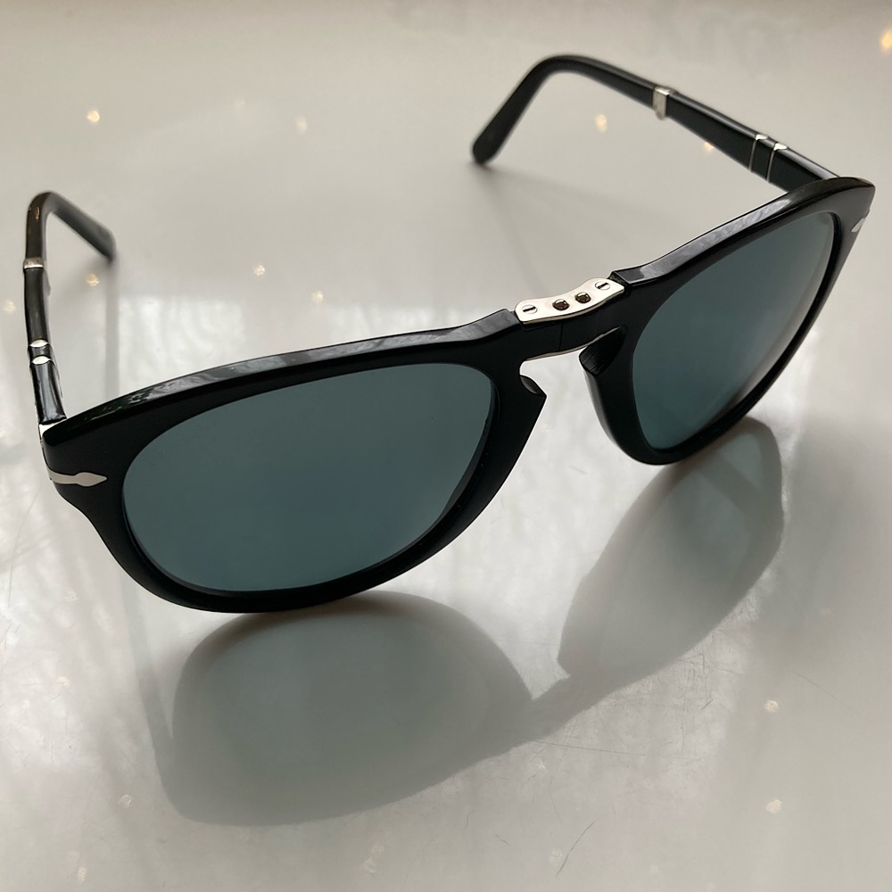 Persol 714 Sunglasses with Blue Lens